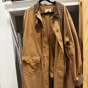 Scully unisex Brown Trench Coat